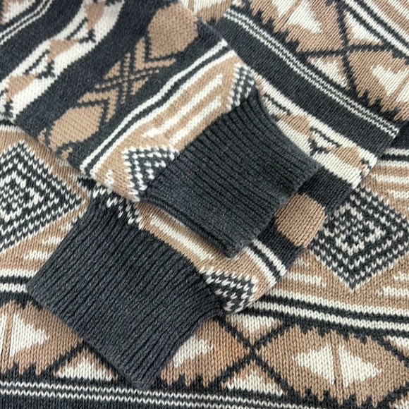 XXI Forever 21 Vintage Aztec Pullover sweater Size M - Picture 12 of 13